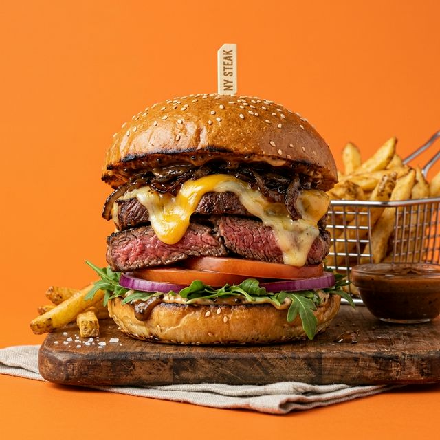 NY Steak Burger