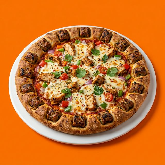 Kabab Crust Pizza