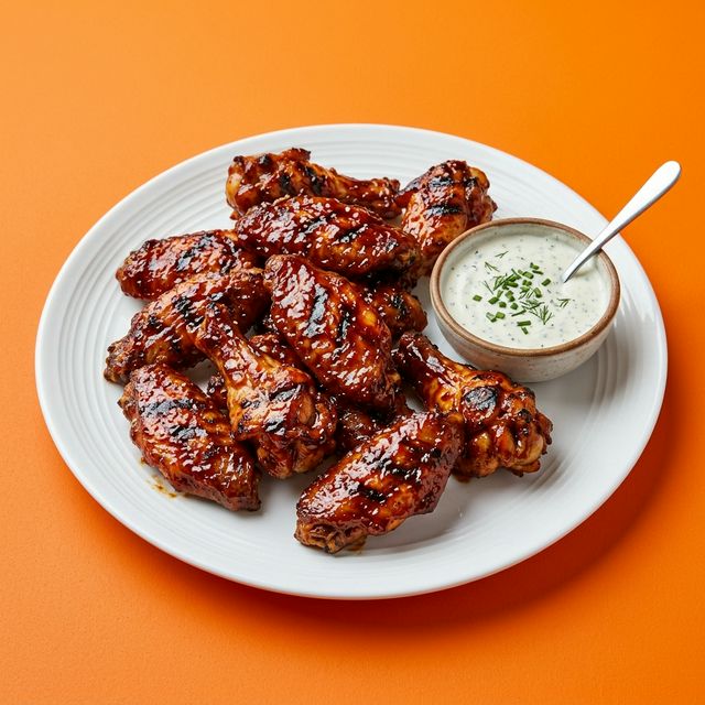 10 Pcs BBQ Wings