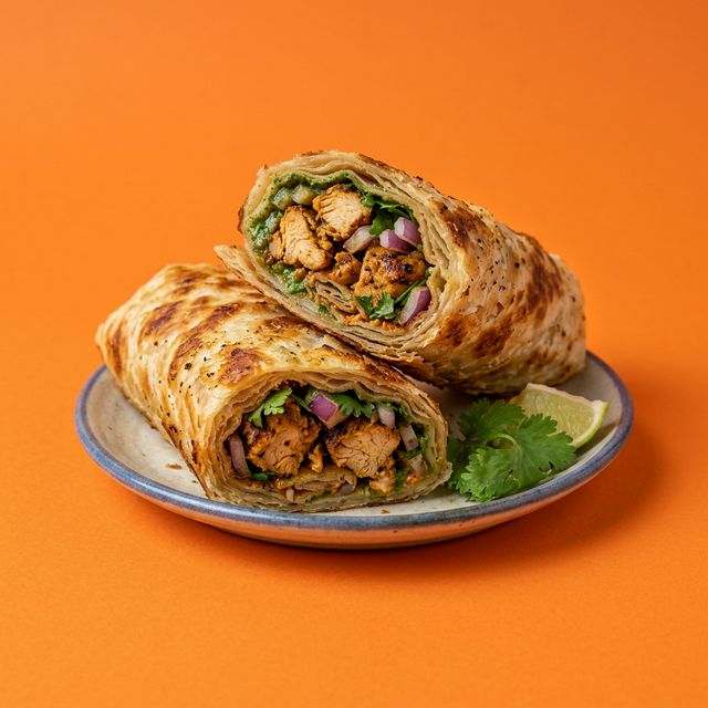 Chicken Paratha Roll