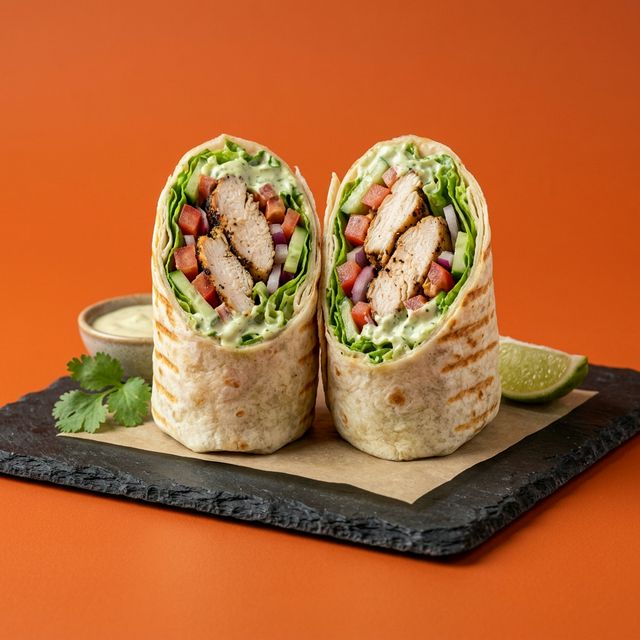 Grill Chicken Wrap