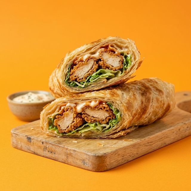 Zinger Paratha Roll